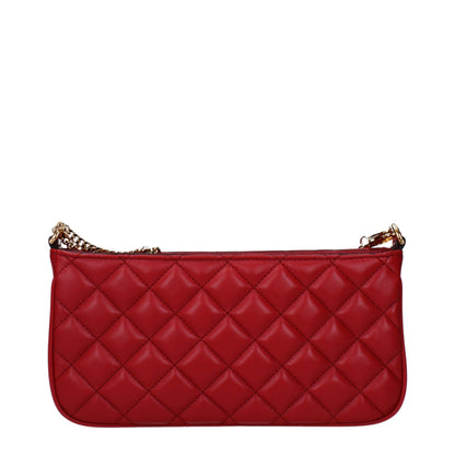Red Leather Crossbody Bag