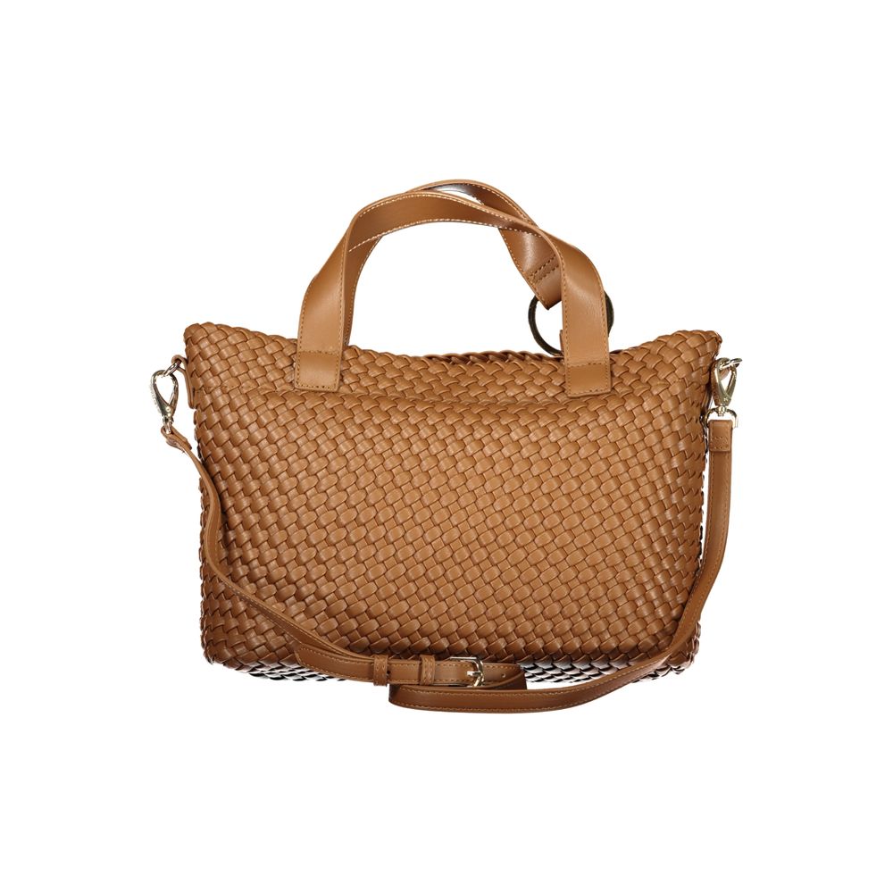 Marrone Poliuretano Female Handbag