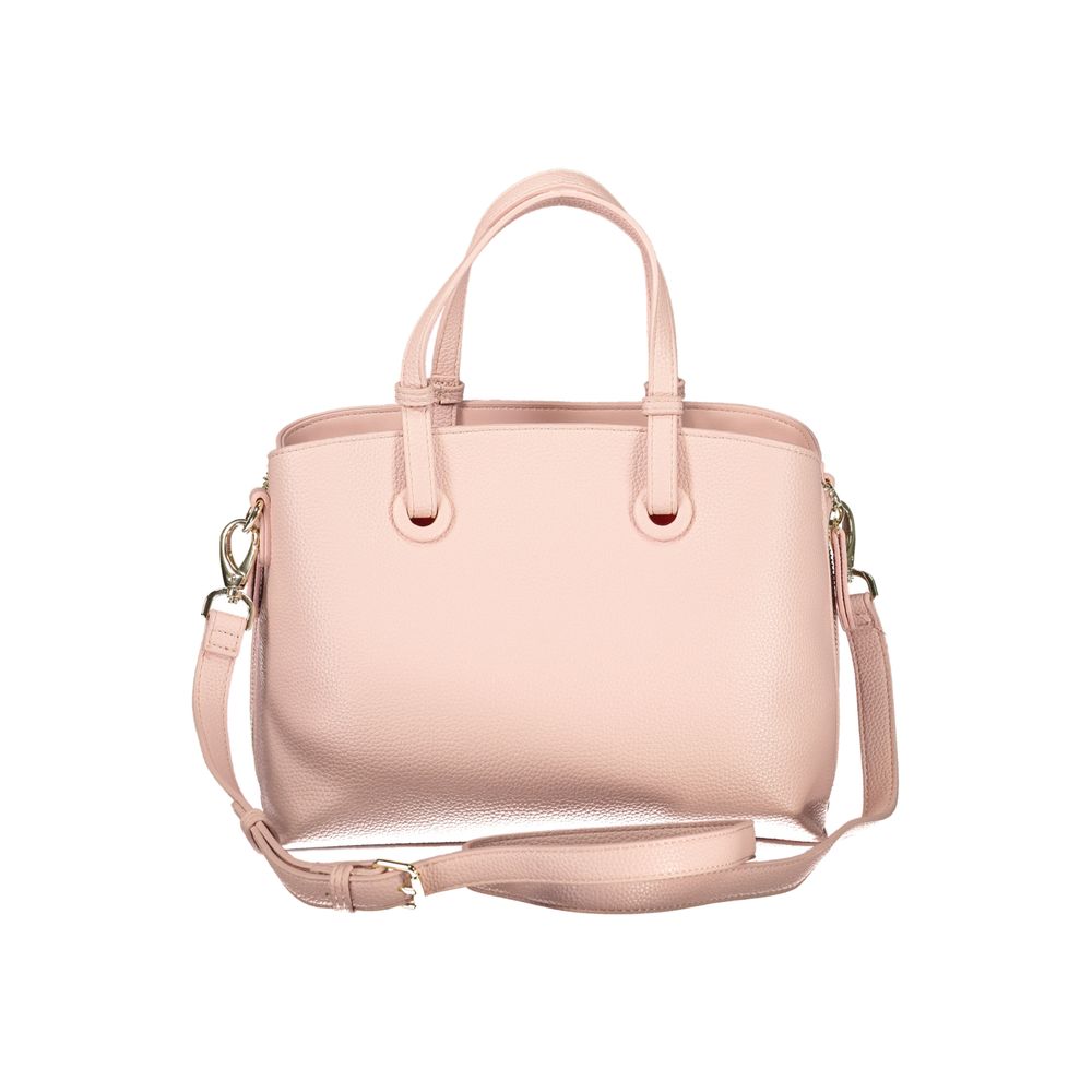 Rosa Polyurethane Women Handbag