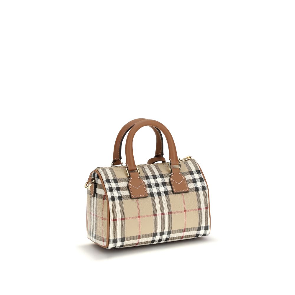 Brown Polyethylene Handbag
