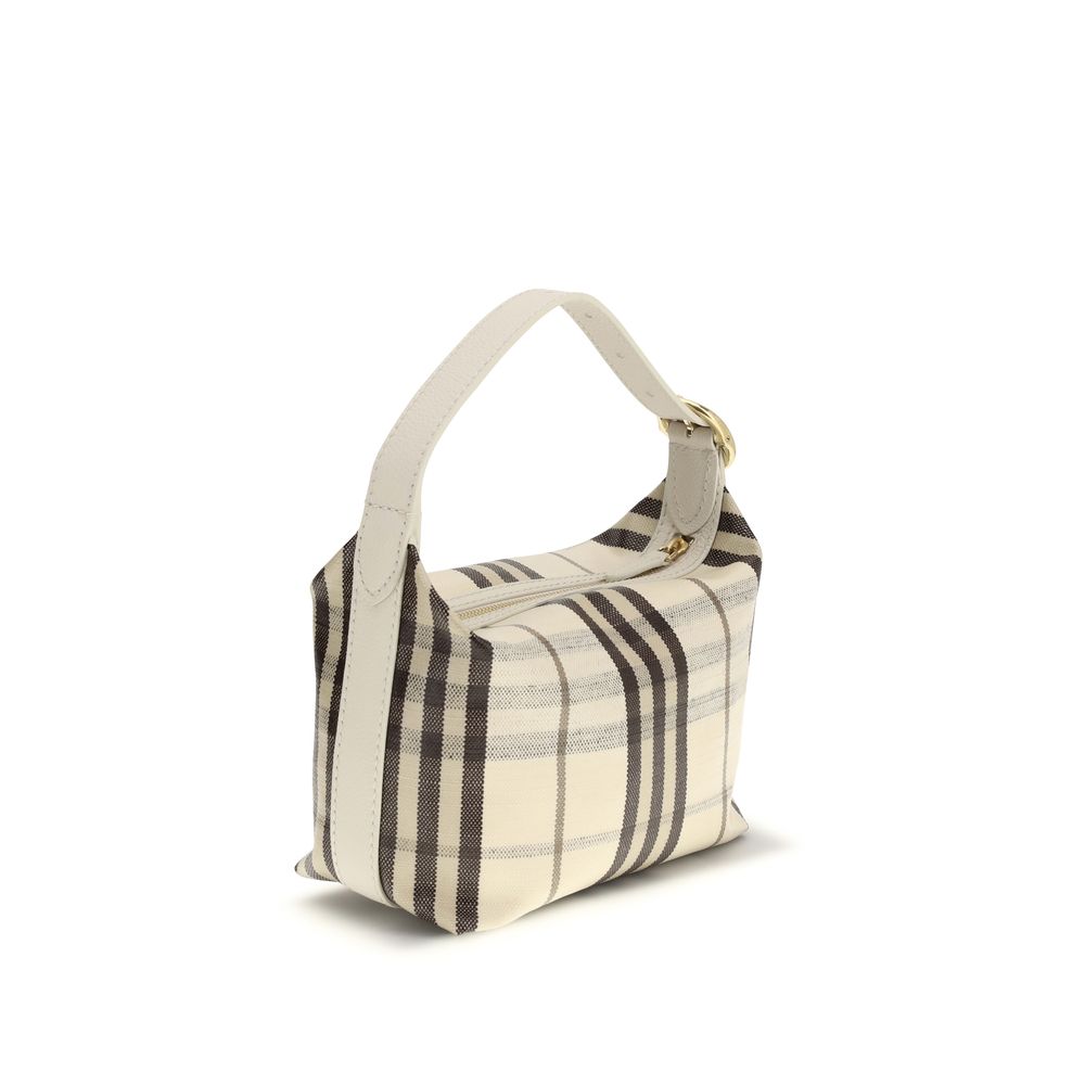 Beige Polyamide Shoulder Bag