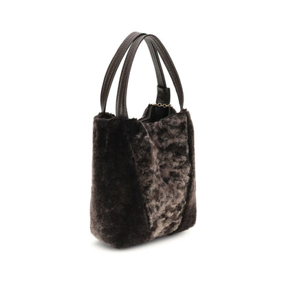 Brown Fur Shoulder Bag