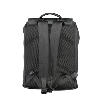 Nero Polyester Men's Backpack