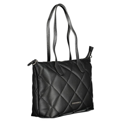 Nero Polyurethane Women Handbag