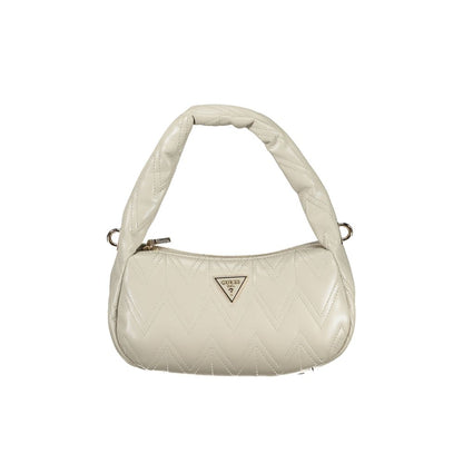 Gray Cotton Women Handbag