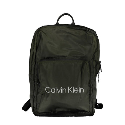 Verde Polyester Men Backpack