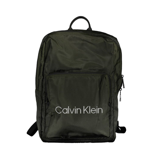 Verde Polyester Men Backpack