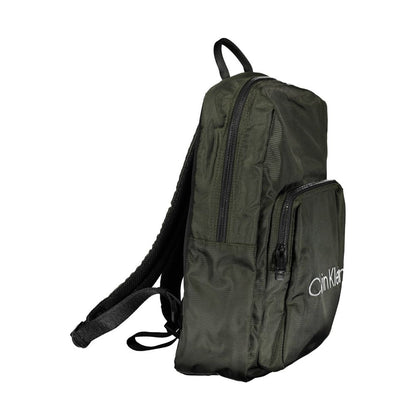 Verde Polyester Men Backpack