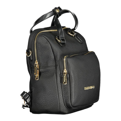 Nero Poliuretano Women Backpack