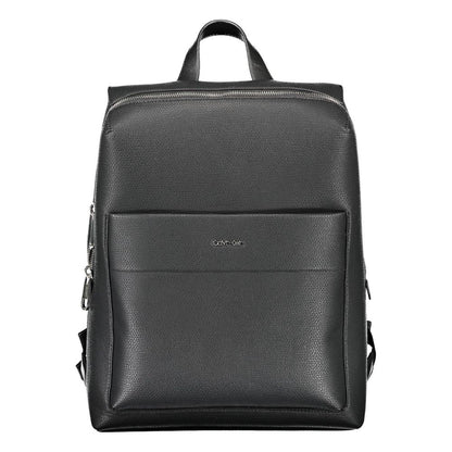 Nero Polyester Men Backpack