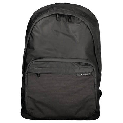 Nero Polyester Men Backpack