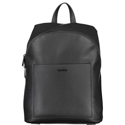 Nero Poliestere Men Backpack