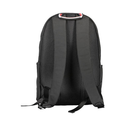 Nero Polyester Men's Backpack