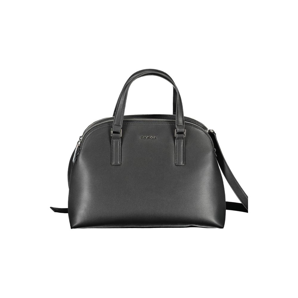 Nero Polyester Women Handbag