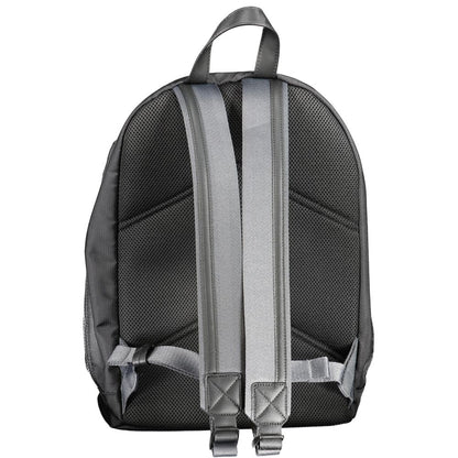 Nero Polyester Men Backpack