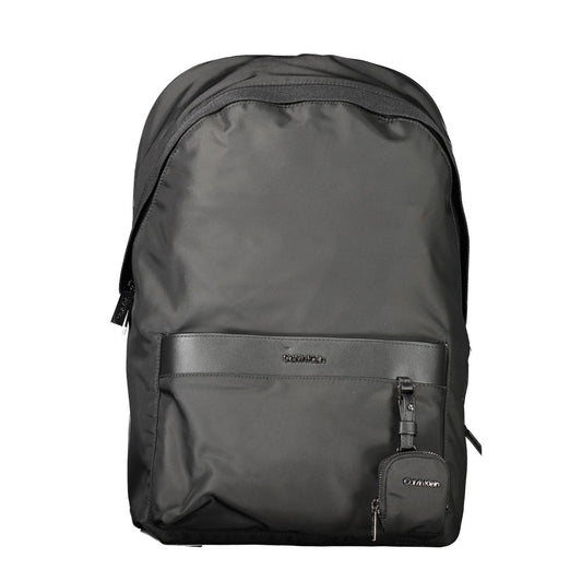 Nero Polyester Men's Backpack
