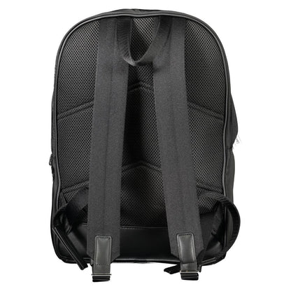 Nero Polyester Men's Backpack