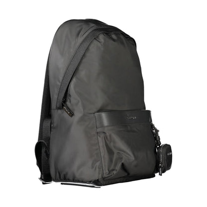 Nero Polyester Men's Backpack