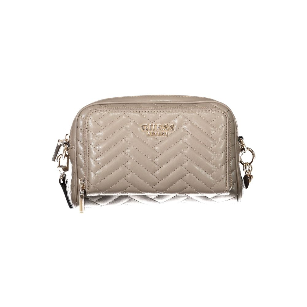 Marrone Poliuretano Women Shoulder Bag