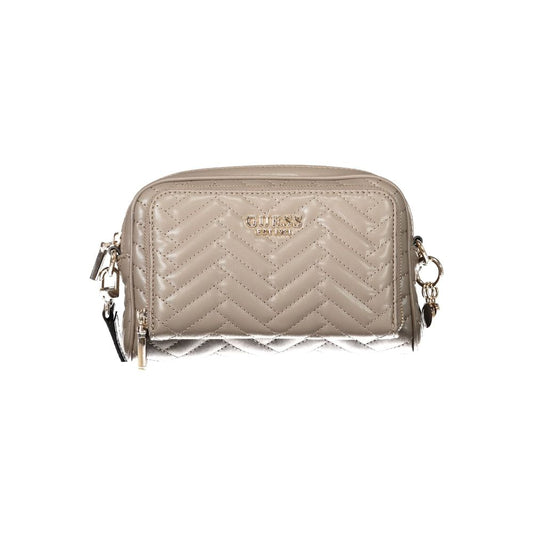 Marrone Poliuretano Women Shoulder Bag