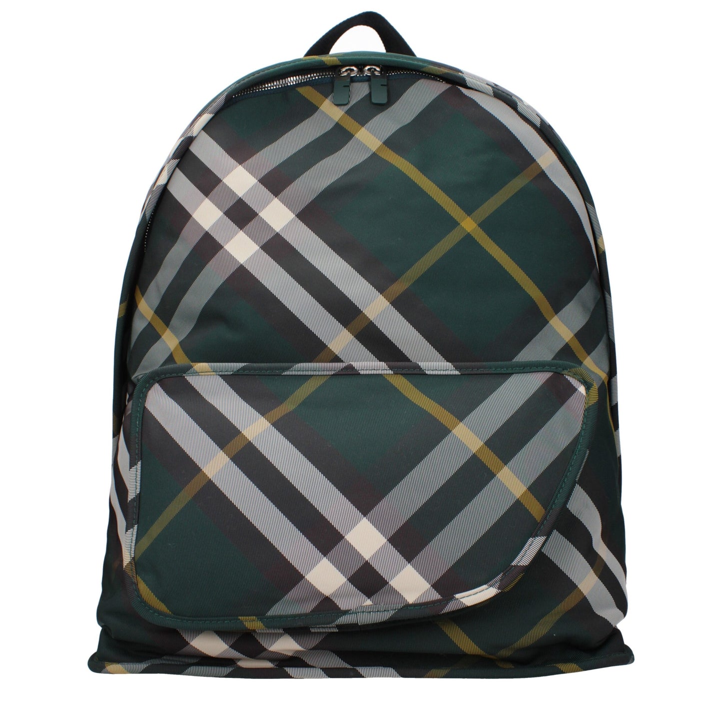 Green Fabric Backpack