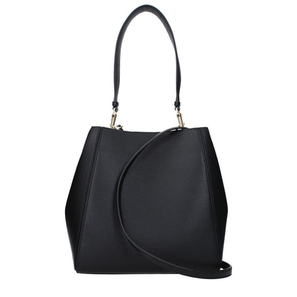 Black Leather Shoulder Bag
