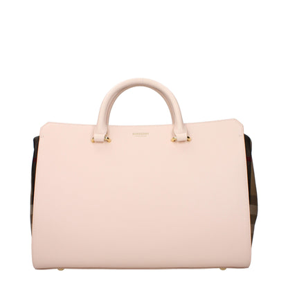 Pink Leather Handbag