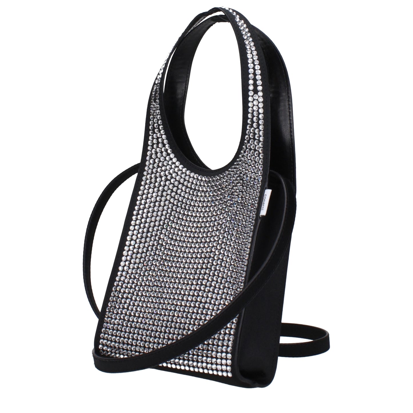 Black Fabric Handbag