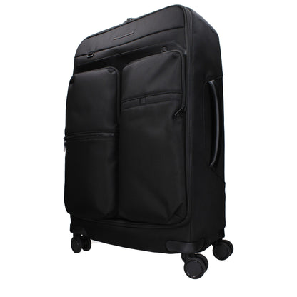 Black Fabric Luggage And Travel