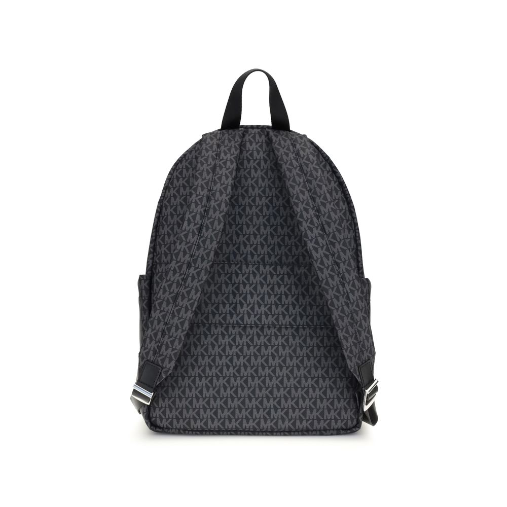 Black Polyester Backpack