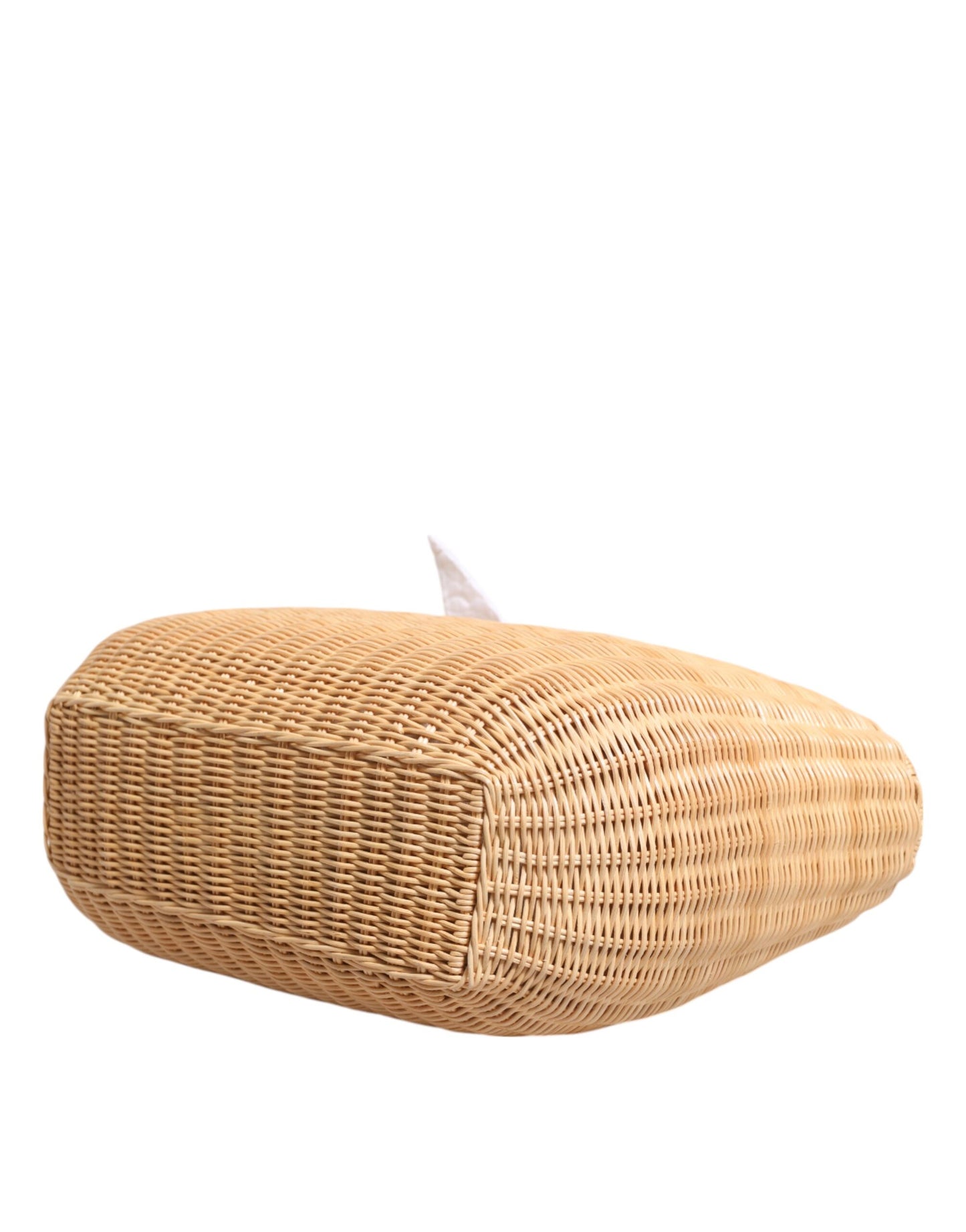 D&G Sac fourre-tout en fibre beige avec panier à légumes