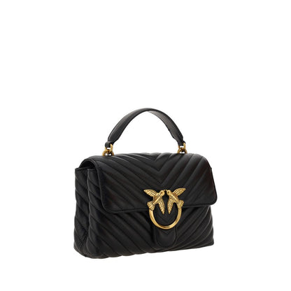 Black Calf Leather Bos Taurus Handbag