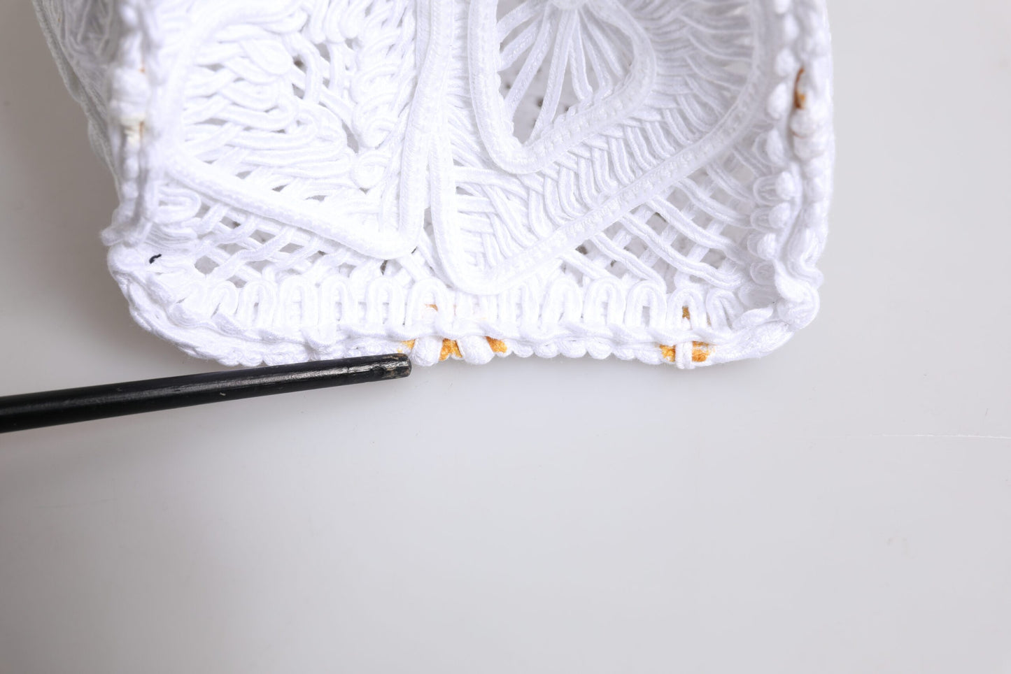 D&G Sac cabas Beatrice en dentelle Cordonetto blanche