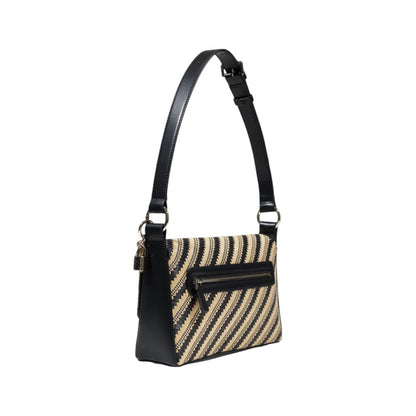 Sac à main en polypropylène noir