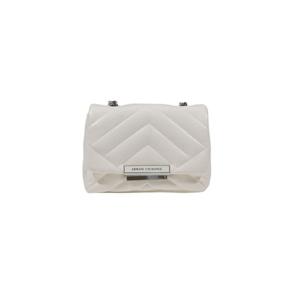 White Polyester Handbag