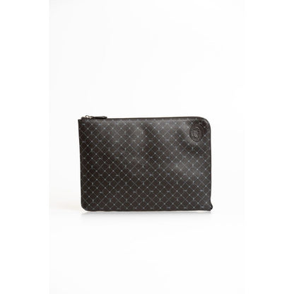 Black Leather Men Clutch
