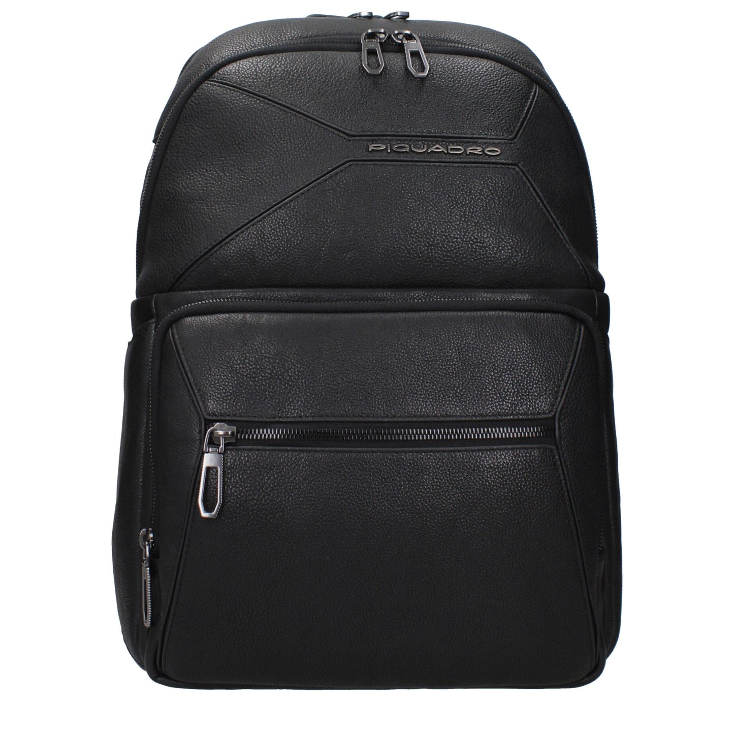 Black Leather Backpack