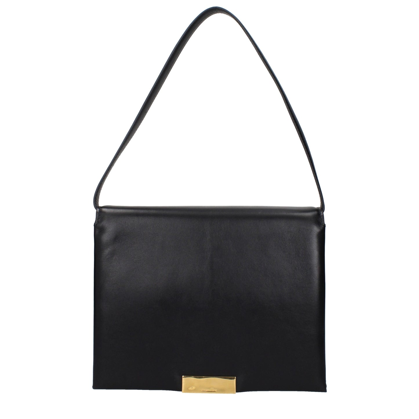 Black Leather Shoulder Bag