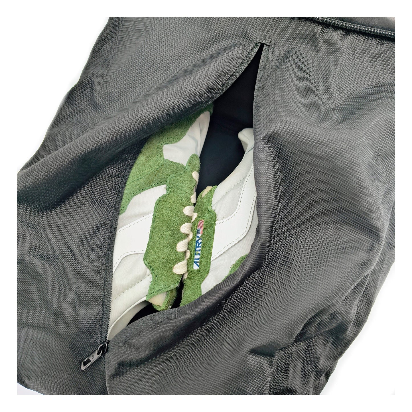 Black Leather Backpack