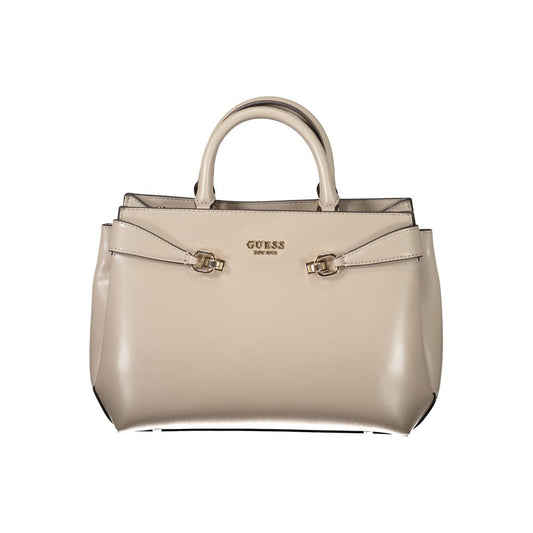 Brown Polyethylene Handbag
