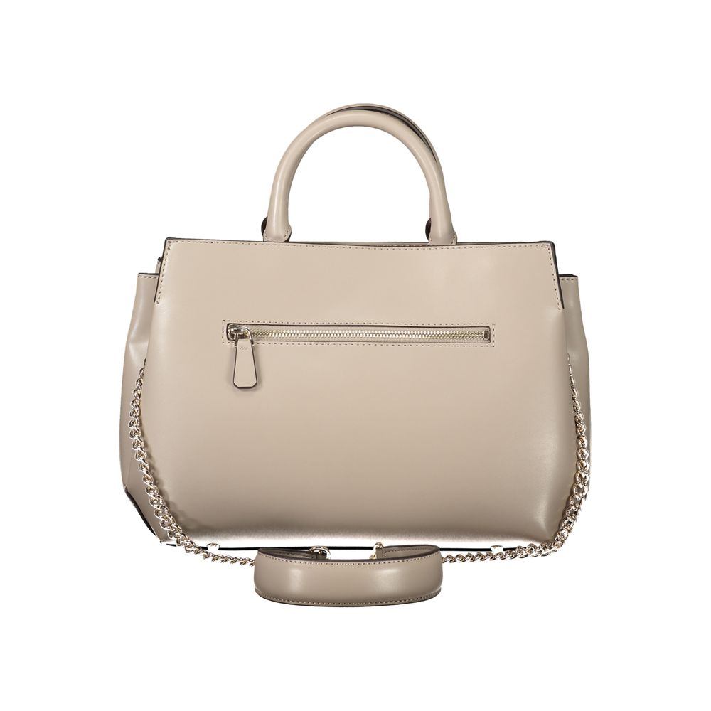 Brown Polyethylene Handbag