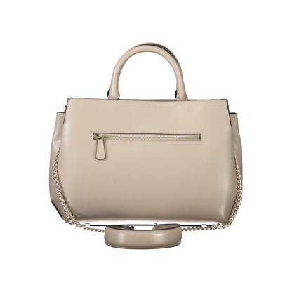 Brown Polyethylene Handbag