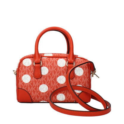 Orange Fabric Handbag