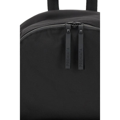 Black Nylon Backpack