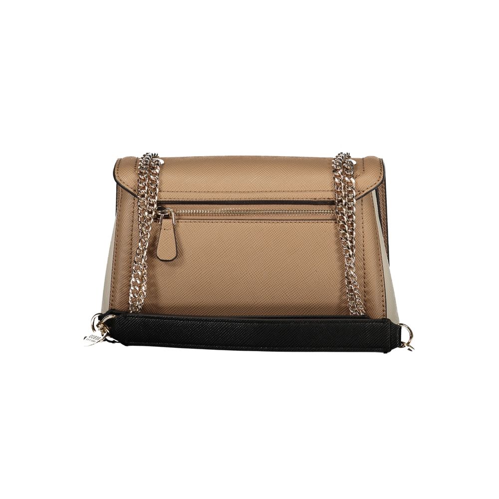 Marrone Poliuretano Women Handbag