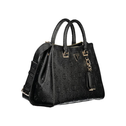 Nero Poliuretano Woman Handbag
