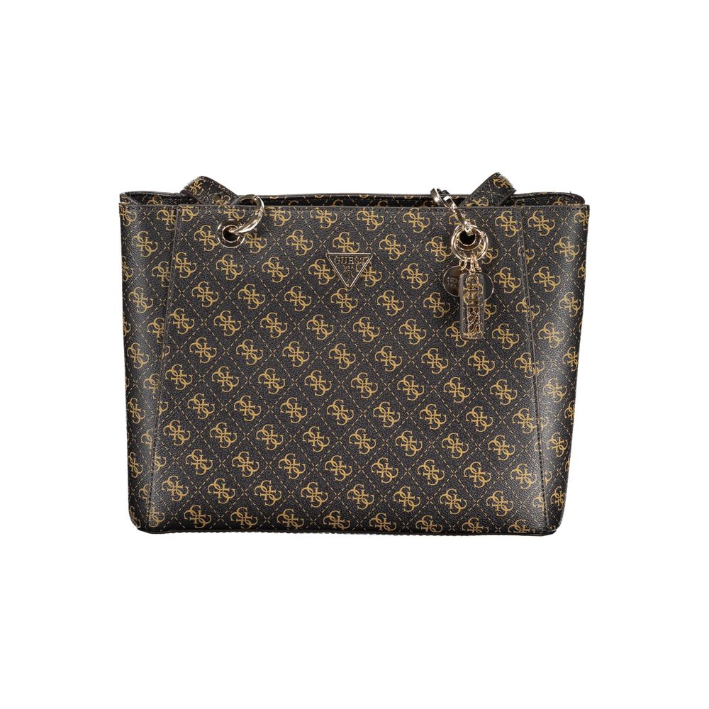 Marrone Poliuretano Women Handbag