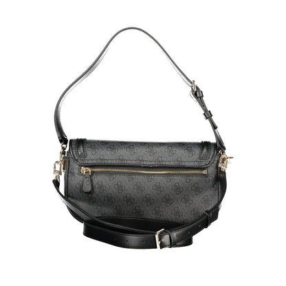 Nero Poliuretano Women Handbag