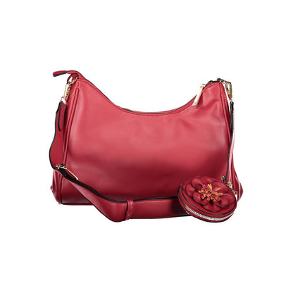 Red PVC Women Handbag