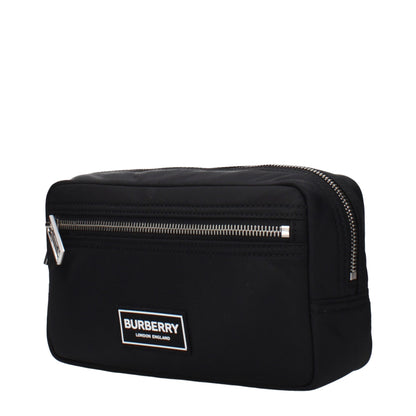 Black Nylon Clutch Bag